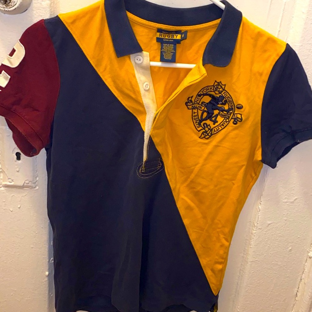 Rugby polo shirt